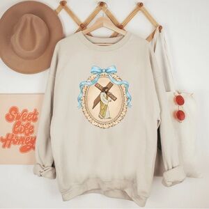 Coquette Jesus Sweatshirt